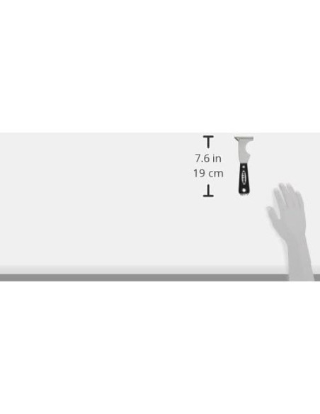 Herramienta Multiuso 6-en-1 Hyde 01870 para Pintores