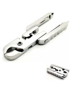 Alicate Multifuncional Plegable OULIGET 10 en 1 Acero Inoxidable