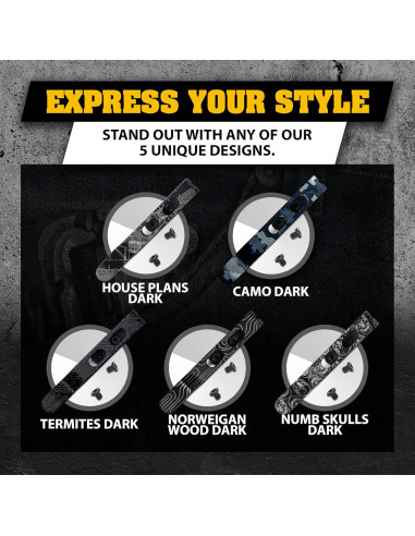 Clip de bolsillo Donk! para herramientas Leatherman Free - Titanio Negro