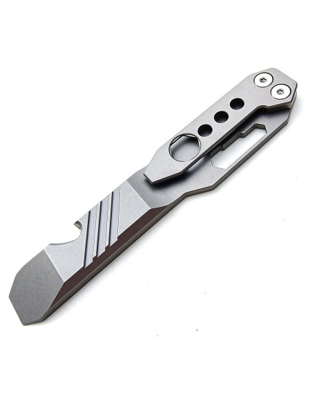 Barra de palanca multifuncional Fanycs de titanio 120mm