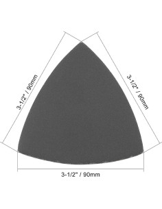 8 Almohadillas de Lijado Triangular 1000 Grit TA-VIGOR 2