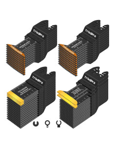 Kit de 50 Hojas de Herramienta Oscilante TrivdPro para Metal y Madera