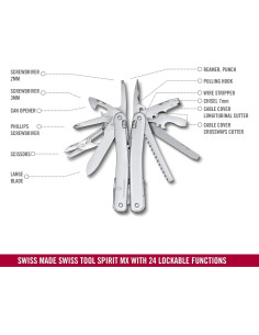 Multiherramienta Victorinox Swiss Tool Spirit MX 24 Funciones 2
