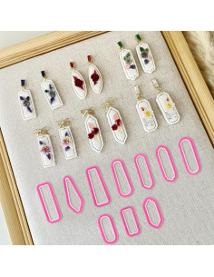 Cortadores de Arcilla de Polímero KALIONE 10 Piezas para Joyería 2