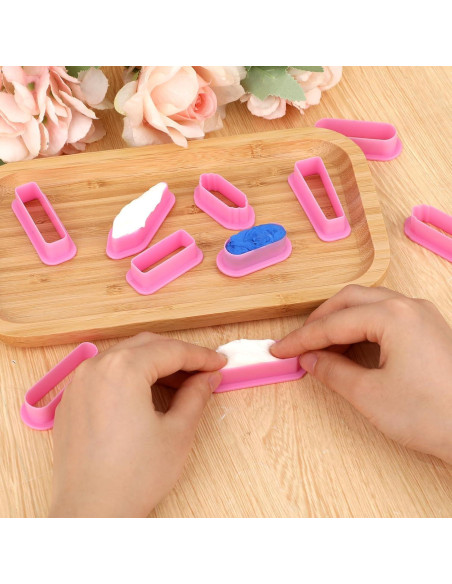 Cortadores de Arcilla de Polímero KALIONE 10 Piezas para Joyería Cortadores de Arcilla de Polímero KALIONE 10 Piezas para Joyería