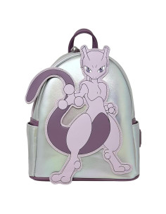 Bolso de Hombro Doble Mewtwo Loungefly Pokémon 25.4x22.9cm