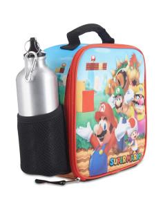 Set Almuerzo Super Mario AI - Caja, Botella y Hielo 4 Pzs 2