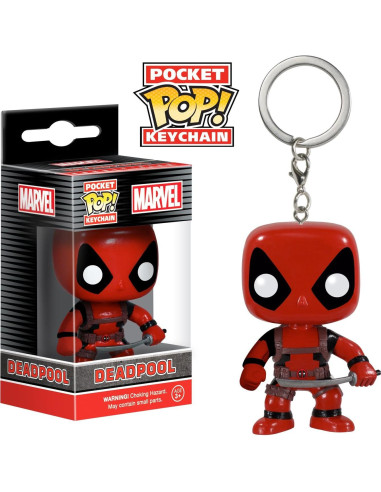 Llave Funko Pop Marvel Deadpool Mini Figura Coleccionable