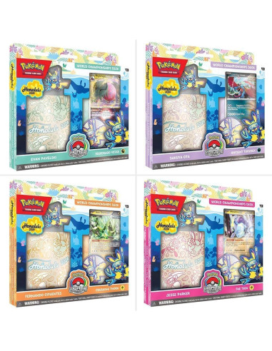 Baraja Campeonato Mundial Pokémon TCG 2024 - 60 cartas