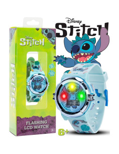 Reloj LCD Disney Stitch para Niños - Correa Ajustable 14-20.3 cm 2