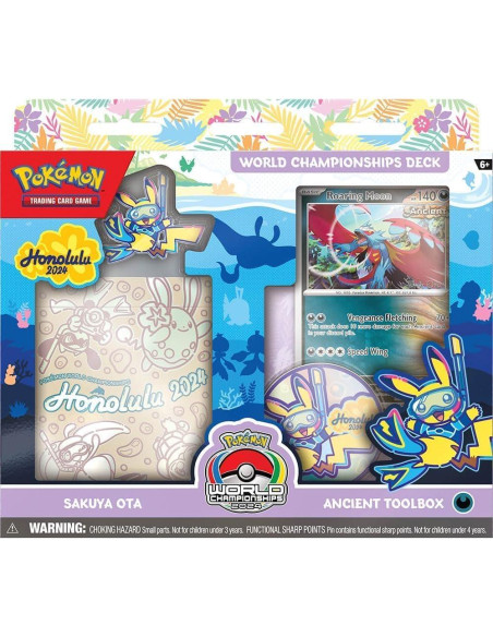 Baraja Campeonato Mundial Pokémon TCG 2024 - 60 cartas