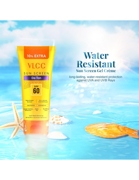 Gel Crema Solar VLCC Resistente al Agua SPF60 100g