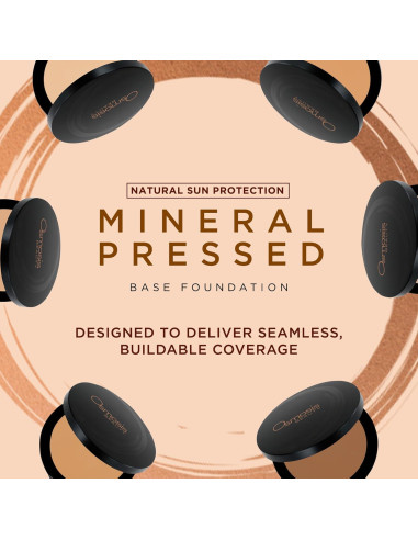 Maquillaje en Polvo Ligero Osmosis - Cobertura Media a Completa - 8 Tonos