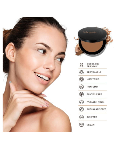 Maquillaje en Polvo Ligero Osmosis - Cobertura Media a Completa - 8 Tonos