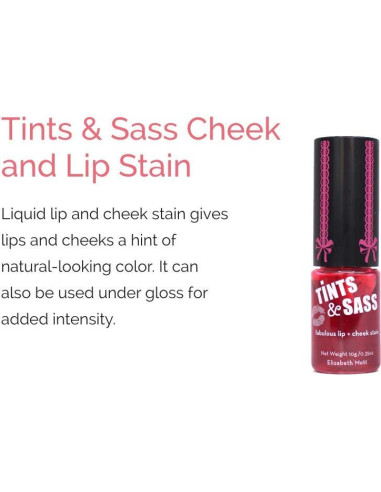 Tinte y Rubor Líquido Tints & Sass Elizabeth Mott 10g