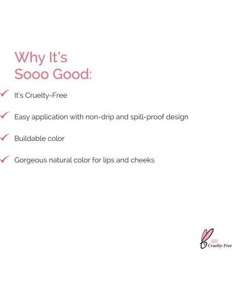 Tinte y Rubor Líquido Tints & Sass Elizabeth Mott 10g