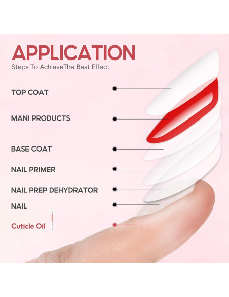 Kit de Cuidado de Uñas Peacecolor 16Pcs Aceite Cutículas