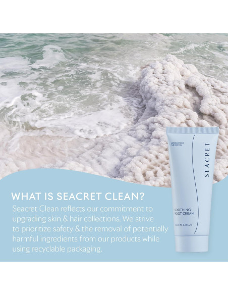 Crema para Pies Seacret - Hidratante con Aceite de Árbol de Té