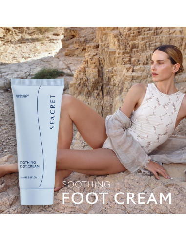 Crema para Pies Seacret - Hidratante con Aceite de Árbol de Té