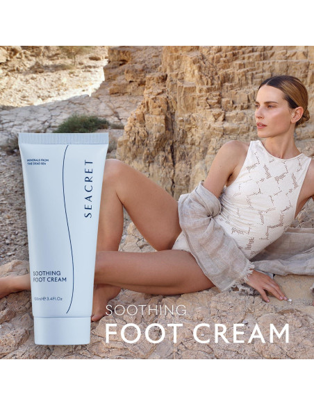 Crema para Pies Seacret - Hidratante con Aceite de Árbol de Té