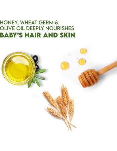 Champú 3 en 1 WBM Baby Care para Bebés - Orgánico, 283.5g