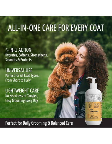 Acondicionador Desenredante Tauro Pro Line 5en1 400ml