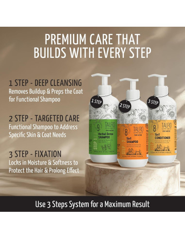 Acondicionador Desenredante Tauro Pro Line 5en1 400ml