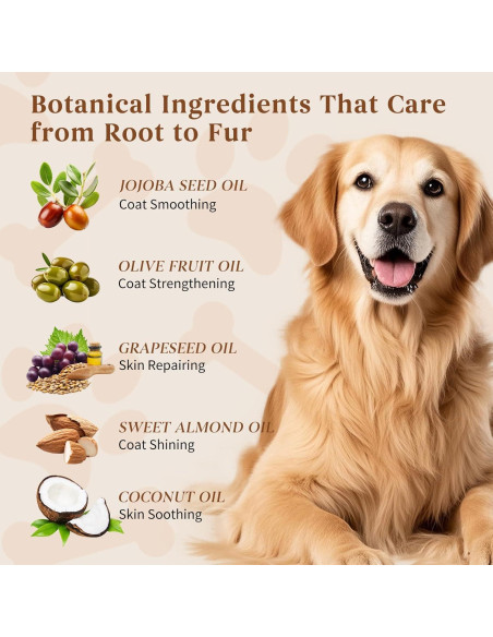 Aceite Acondicionador Sin Enjuague Oivolii 30 ml para Mascotas