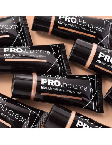 Crema BB HD PRO L.A. Girl Justo 29.57 ml - Hidrata y Prepara