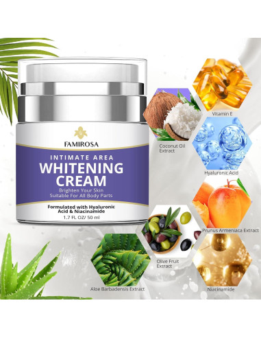 Crema Correctora de Manchas Famirosa - Piel Íntima y Axilas