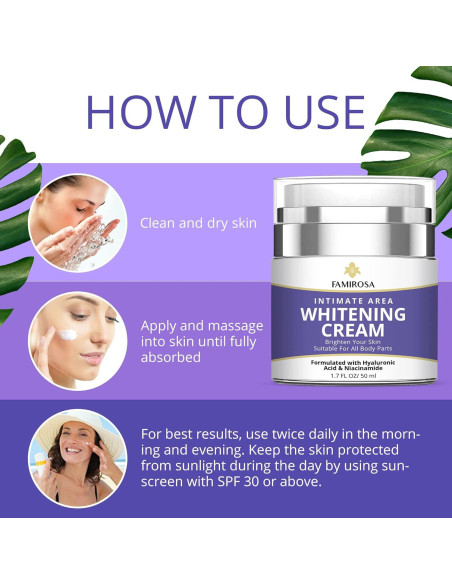 Crema Correctora de Manchas Famirosa - Piel Íntima y Axilas