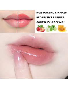 Set 3 Balsamos Labiales Topcent: Miel, Fresa, Manzana 108g 2