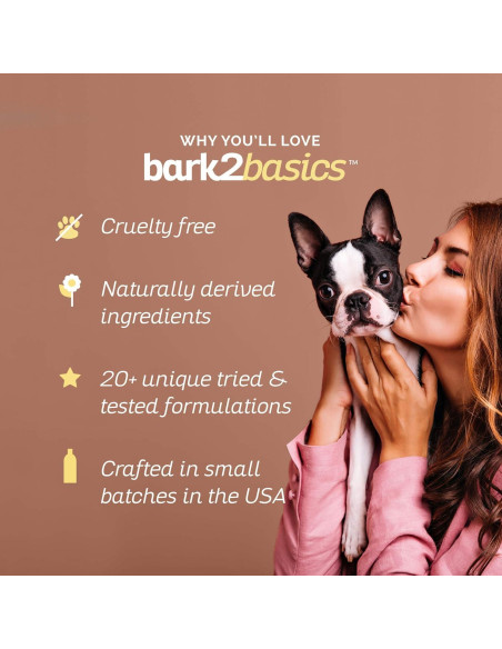 Champú para Perros Bark2Basics Jengibre Hawaiano 3.9 kg - Natural