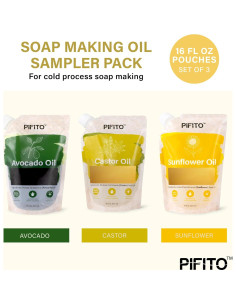 Muestra de Aceites Pifito para Hacer Jabón 100% Puro 48 oz 2