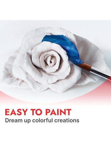 Arcilla de Modelado DAS 1 Kg Blanca que Endurece al Aire