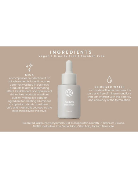 SJOLIE Aditivo Bronceado Spray Brillo Dorado 30ml