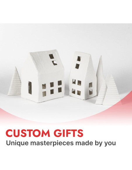 Arcilla de Modelado DAS 1 Kg Blanca que Endurece al Aire