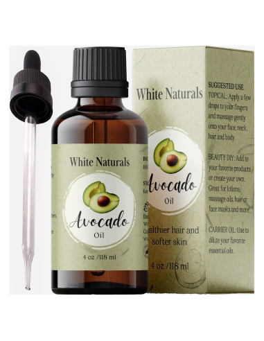 Aceite de Aguacate Orgánico Virgen 118ml - White Naturals