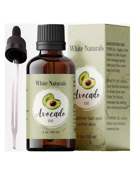 Aceite de Aguacate Orgánico Virgen 118ml - White Naturals