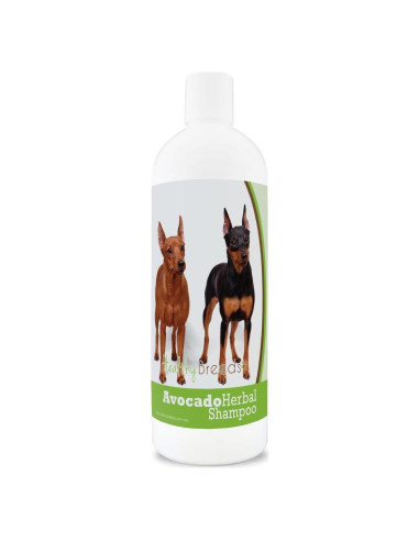 Champú Herbal de Aguacate Healthy Breeds 473 ml para Perros Miniatura
