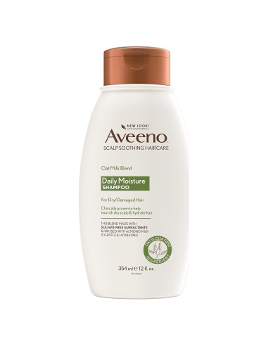 Champú Aveeno Hidratante 354 ml Sin Sulfatos y Parabenos