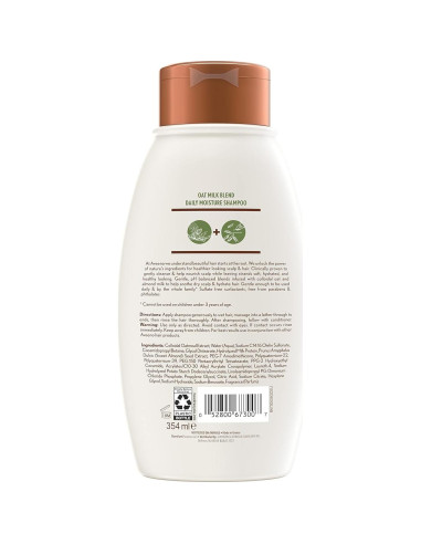 Champú Aveeno Hidratante 354 ml Sin Sulfatos y Parabenos