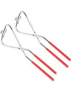 Pinzas de Baño de Cerámica Kodrily, 2 Pcs Acero Inoxidable 2