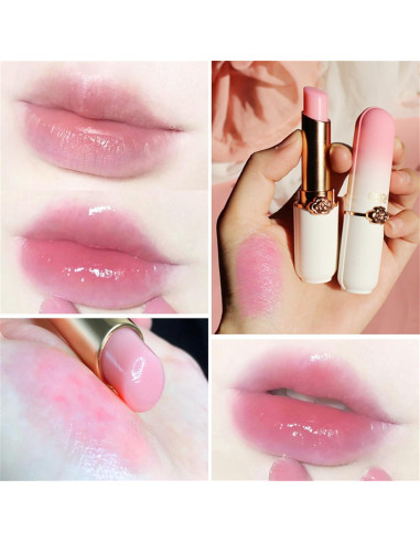 Set de 6 Pintalabios de Gel Bonnie Choice - Durazno, Aloe Vera, Fresa, Arándano, Aguacate, Uva