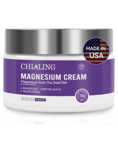 Crema de Magnesio CHIALING 113.4 g - Alivio Muscular y Relajante