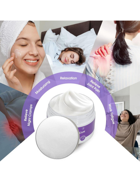 Crema de Magnesio CHIALING 113.4 g - Alivio Muscular y Relajante