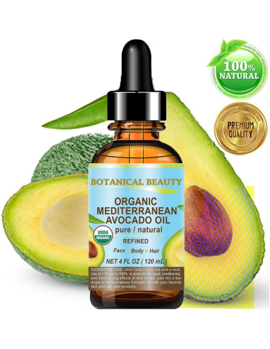 Aceite de Aguacate 100% Puro Belleza Botánica 120 ml