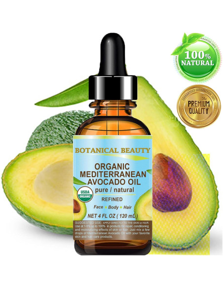 Aceite de Aguacate 100% Puro Belleza Botánica 120 ml