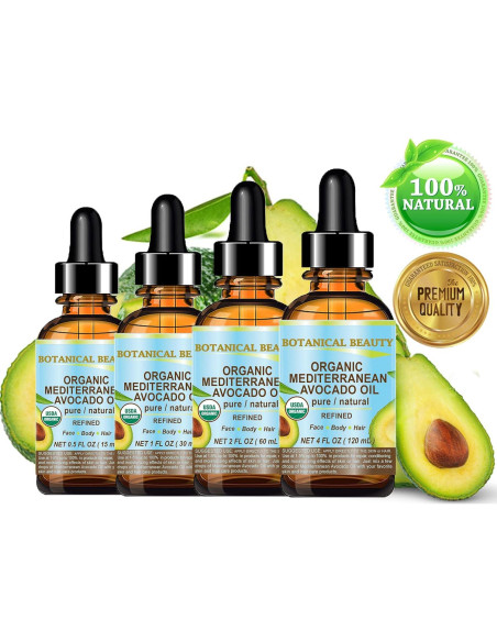 Aceite de Aguacate 100% Puro Belleza Botánica 120 ml