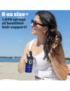 Acondicionador Capilar Natural Solar Recover 236.6 ml Spray Sin Enjuague 2